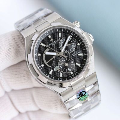 Vacheron Constantin Overseas 42mm Waterproof 150m 316L Steel Black Face Watch